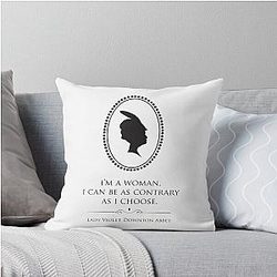 Downton Abbey Throw Pillow