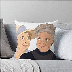 Downton Abbey Isobel and Violet Pillow