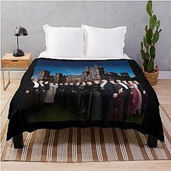 Downton Abbey Castle Throw Blanket