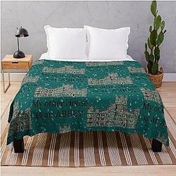 Downton Abbey Castle Throw Blanket