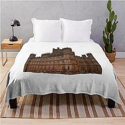 Highclere Castle Downton Abbey Hampshire UK Throw Blanket