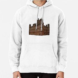 Poster Highclere Castle Downton Abbey Hampshire UK Pullover Hoodie