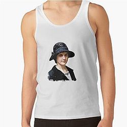 Downton Abbey Daisy Sticker Cast Of Downton Abbey Tank Top