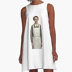 Downton Abbey A-Line Dress Sticker Daisy