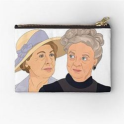 Downton Abbey Isobel Violet Zipper Pouch