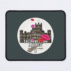 Downton Abbey Castle Love Mouse Pad