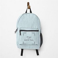 Downton Abbey Inspired Straight out of Downton Typography Design Backpack