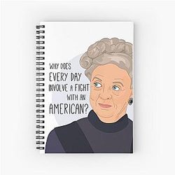 Downton Abbey Spiral Notebook