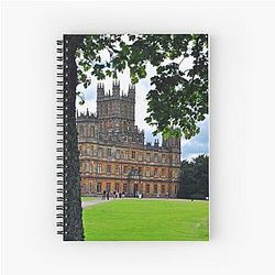 Highclere Castle England Spiral Notebook