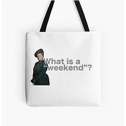Downton Abbey Violet Print Tote Bag