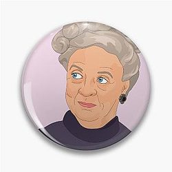 Downton Abbey Portrait Pin
