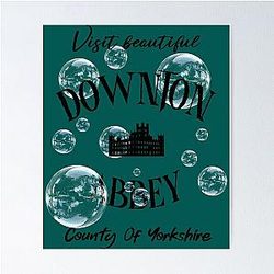 Downton Abbey Castle Poster