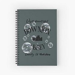 Downton Abbey Spiral Notebook