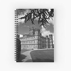 Highclere Castle Downton England Notebook