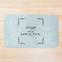 Downton Abbey Inspired Design Bath Mat