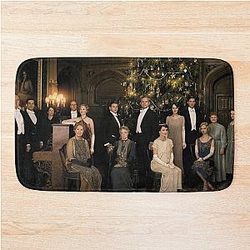 Downton Abbey Cast Painting Mat