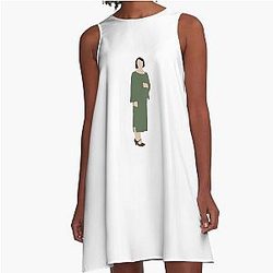 Lady Sybil Downton Abbey A Line Dress