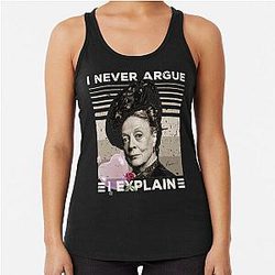 Downton Abbey Racerback Tank Top