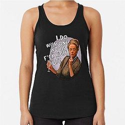 Downton Abbey Dowager Countess Racerback Tank Top
