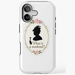 What Is a Weekend? Downton Abbey Lady Violet Sticker iPhone Tough Case
