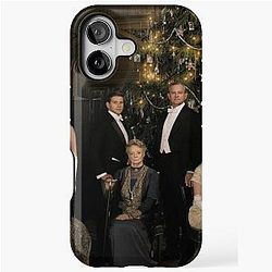 Downton Abbey Cast Painting iPhone Case