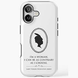 Downton Abbey Contrary iPhone Tough Case