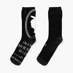 Downton Abbey Contrary Socks
