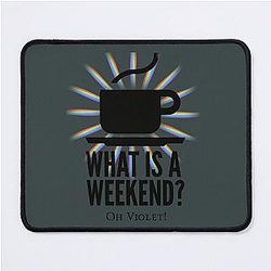 Downton Abbey Coffee Mouse Pad