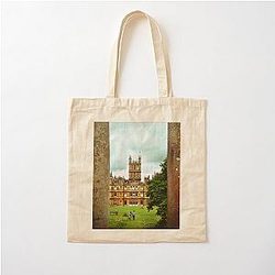 Highclere Castle Downton Abbey England Cotton Tote Bag