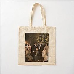 Downton Abbey Cast Painting Cotton Tote Bag