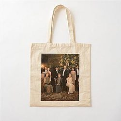 Downton Abbey Cast Cotton Tote Bag