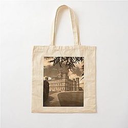Highclere Castle Downton Abbey Cotton Tote Bag England UK