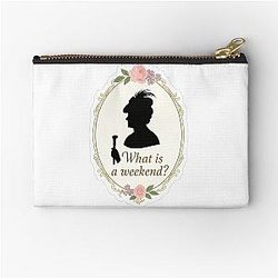 What is a Weekend Downton Abbey Lady Violet Sticker Zipper Pouch