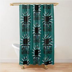 Downton Abbey Coffee Shower Curtain