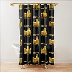 I Was Meant to Live at Downton Abbey Shower Curtain