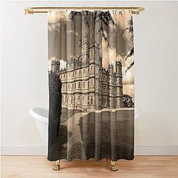 Highclere Castle Downton Abbey England Shower Curtain