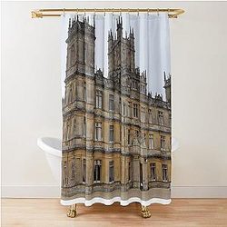 Downton Abbey Highclere Castle Shower Curtain