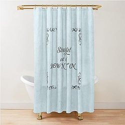 Downton Abbey Inspired Straight out of Downton Statement Shower Curtain