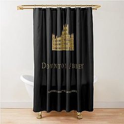 Downton Abbey Highclere Castle Shower Curtain