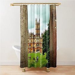 Highclere Castle Downton Abbey Shower Curtain England UK