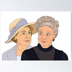 Downton Abbey Isobel Violet Poster