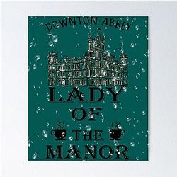 Downton Abbey Castle Poster