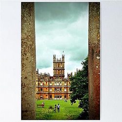 Highclere Castle Downton Abbey England Poster