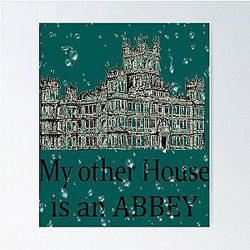 Downton Abbey Castle Poster