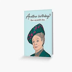 Downton Abbey Greeting Card