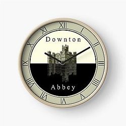 Downton Abbey Wall Clock