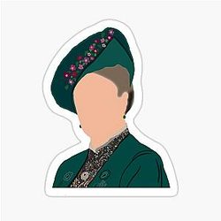 Downton Abbey Violet Crawley Sticker