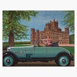 Downton Abbey Painting Highclere Castle Jigsaw Puzzle