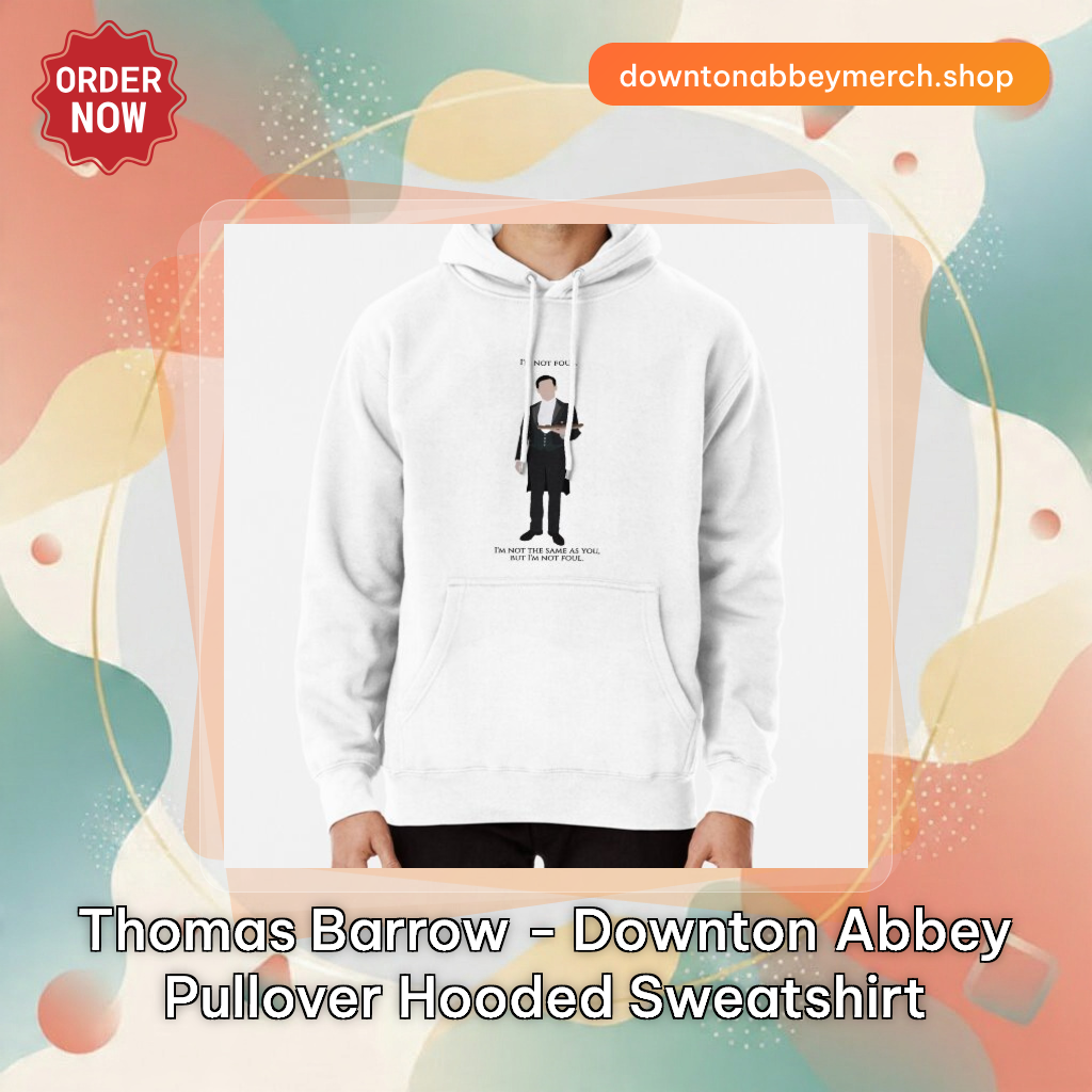Thomas Barrow - Downton Abbey Pullover Hooded Sweatshirt