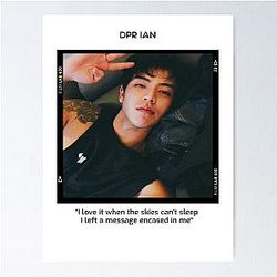 DPR Ian Custom Unisex T-Shirt - Gift For Kpop Addicts, Cute Gifts for K-Pop Fans Poster